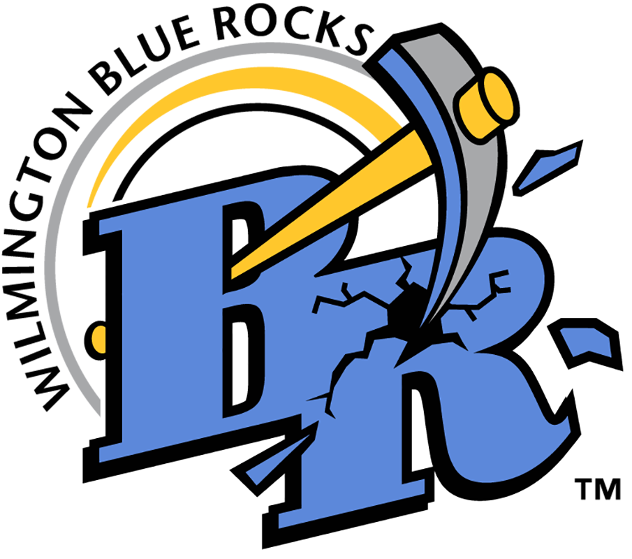 Wilmington Blue Rocks 2003-2004 Primary Logo iron on heat transfer